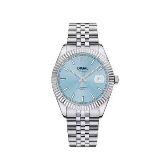 DIQAL PRESTIGE SKY BLUE SILVER - AUTOMATIC
